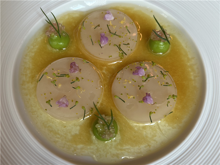 scallops canape